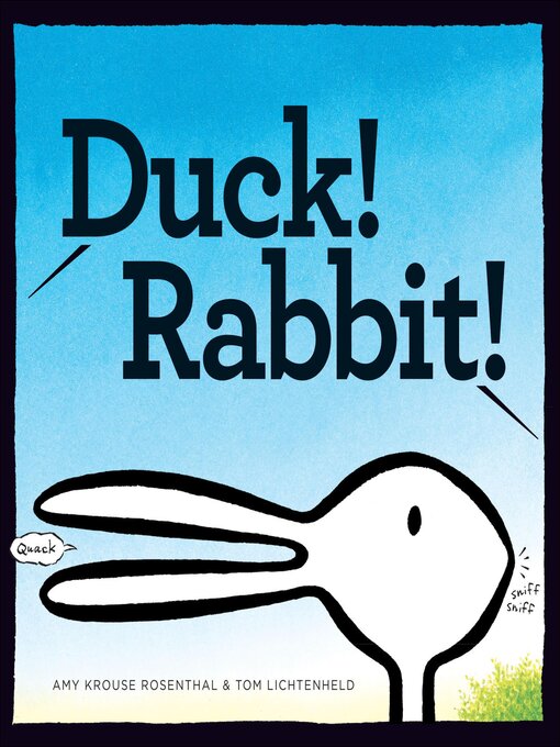 Cover image for Duck! Rabbit!